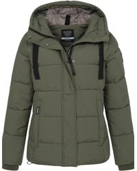 Sublevel - Winterparka Winter Jacke Puffer Parka Steppjacke Lange Winter Mantel Warm Gesteppt - Lyst