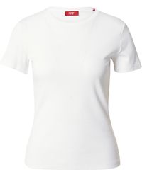 Esprit - T-Shirt aus Baumwolljersey mit Rundhalsausschnitt (1-tlg) - Lyst