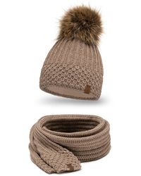 Vivience - Mütze 7016 Set - Lyst
