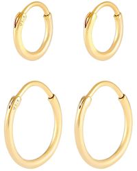 Kuzzoi - Ohrringe Creolen - Lyst