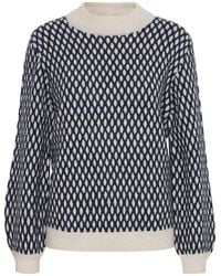 Ichi - Pullover Kamara - Lyst