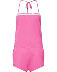 Calvin Klein Shorty ́ BANDEAU ROMPER ́ - Pink
