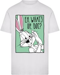Merchcode - T-Shirt Looney Tunes Bugs Bunny Funny Face 3.0 - Lyst