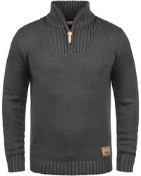 Solid - Strickpullover Petro - Lyst