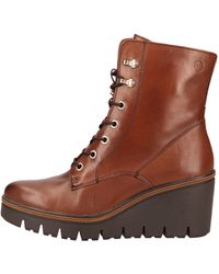 Tamaris Schnürstiefelette 'Rosaleen' - Braun