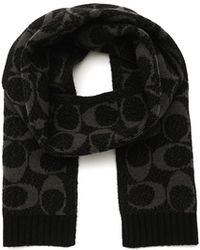 COACH - Schal Jumbo Signature C Scarf - Lyst