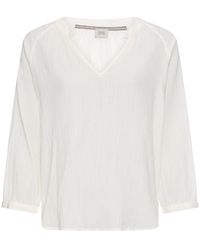 Camel Active - Oversize-Bluse Mit Stehkragen - Lyst