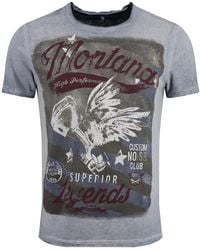 Key Largo - T-Shirt Montana - Lyst