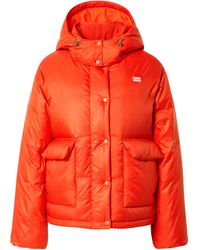 Levi's - Jacke 'core puffer shorty yellows/oranges' - Lyst