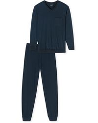 Schiesser - Pyjama Lang Comfort Essentials - Lyst