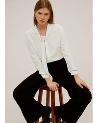 Mango Bluse 'Pipa-A' - Weiß
