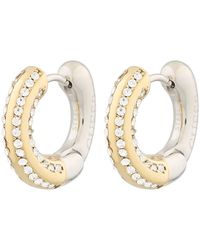 Guess - Ohrringe Pave Huggies - Lyst