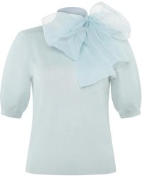 Zero - Pullover Mit Schleife - Lyst