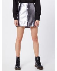 ONLY Rock 'ONLMISTY GLAZE SKIRT OTW' - Mettallic