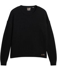 Superdry & Co - Strickpullover Essential (1-tlg) Plain/ohne Details - Lyst
