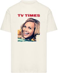 F4NT4STIC - T-Shirt Tv Times Honor Blackman 1964 Cover - Lyst