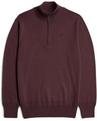 G-Star - Pullover Premium Core Half Zip Knit - Lyst
