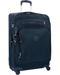 Kipling Weichgepäck-Trolley »YOURI SPIN, 78 cm«, 4 Rollen, mit 4 Rollen und TSA Schloss - Blau