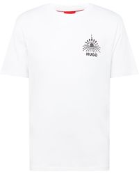 HUGO - T-shirt 'dedico' - Lyst
