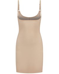 Bye Bra - Miederkleid Powermesh Open Bust Dress - Lyst