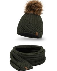 Vivience - Mütze 7016 Set - Lyst