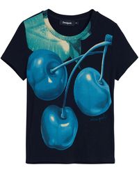 Desigual - T-Shirt 'Cherry Perkins' - Lyst