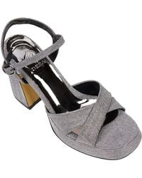 Desa - Riemensandale Slingback-Pumps - Lyst