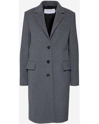 Calvin Klein Mantel '3 BUTTON LUX' - Grau