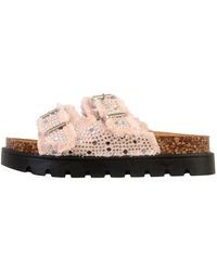 Super Mode - Pantolette Bestelle Riemchen-Pantoletten - Lyst