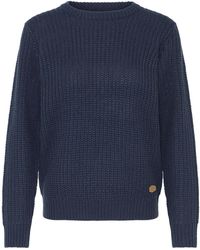 Oxmo - Strickpullover Oxedna Oneck - Lyst