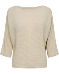 Numph - 3/4 Ärmel-Strickpullover Nudinea Pullover - Lyst