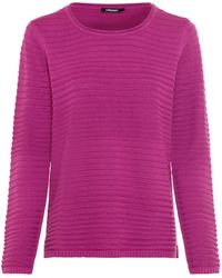 Olsen - Pullover Henny, Seitliche Schlitze - Lyst