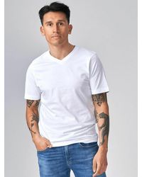 TeeShoppen - T-Shirt Basic V - Lyst