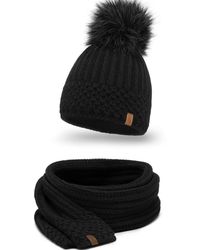 Vivience - Mütze 7016 Set - Lyst