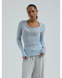 Seamless Basic - Top Cotton - Lyst