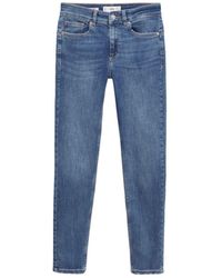 Mango Denim Olivia Jeans in Blau | Lyst DE