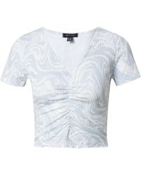 New Look T-shirt 'marble' - Weiß