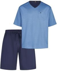 Hajo - Pyjama Kurz Klima Light - Lyst