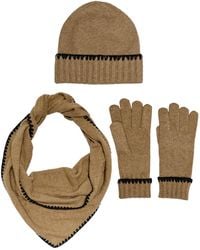 ONLY - Set: Mütze, Schal Und Handschuhe Onllea - Lyst