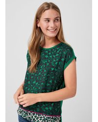 S.oliver Blusenshirt - Grün