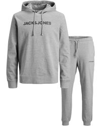Jack & Jones Jogginganzug 'jerry' - Grau