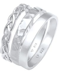 Elli Jewelry - Ring Organic - Lyst