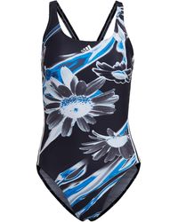 Damen Bekleidung Bademode und Strandmode Monokinis und Badeanzüge adidas Originals Sportbadeanzug in Blau 