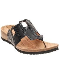 Think! - Pantolette Think Julia Pantolette Zehentrenner Lack Viereck 1136 - Lyst