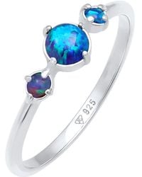 Elli Jewelry - Ring Opal, Verlobungsring, Vintage - Lyst