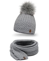 Vivience - Mütze 7016 Set - Lyst