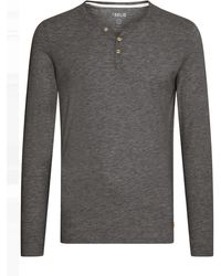 Solid - Rundhalsshirt Volko - Lyst