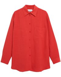ARMEDANGELS - Bluse Maalgaa Lino - Lyst