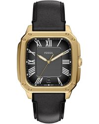 Fossil - Analoguhr Crosby - Lyst