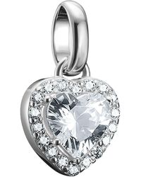 Thomas Sabo - Anhänger Herz Mit Steinen Connect - Lyst
